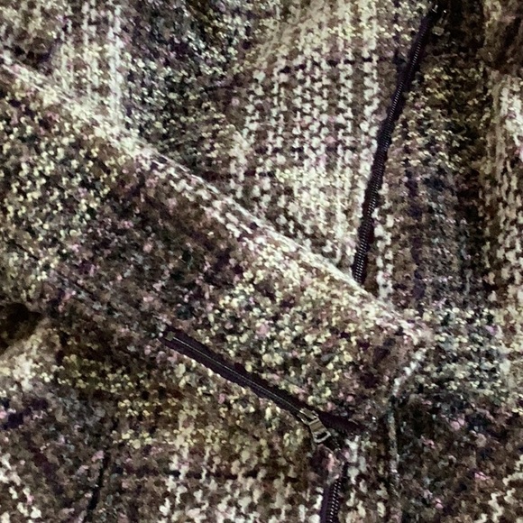 ModCloth Jessica Simpson wool blend zippered car coat, L, used. - Picture 11 of 11